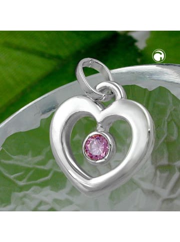 Anhänger 17x16mm Silber 925 in silber