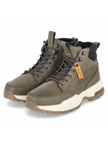 Schnürboots in grün