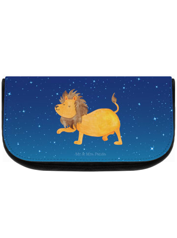 Kosmetiktasche Sternzeichen Löwe ohne Spruch in Sternenhimmel Blau