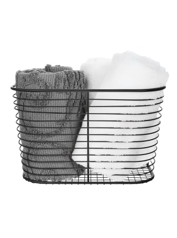 Badkorb 11507 in Anthrazitgrau - (W)19  x (H)14.5  x (L)24 cm