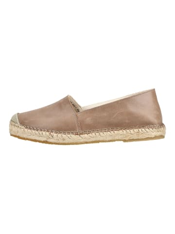Halbschuhe Taupe