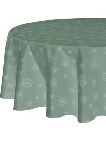 Jacquard, Baumwollmischung Tischdecke Marbella in salbei