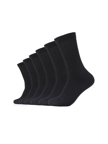 Tennissocken 6er Pack black