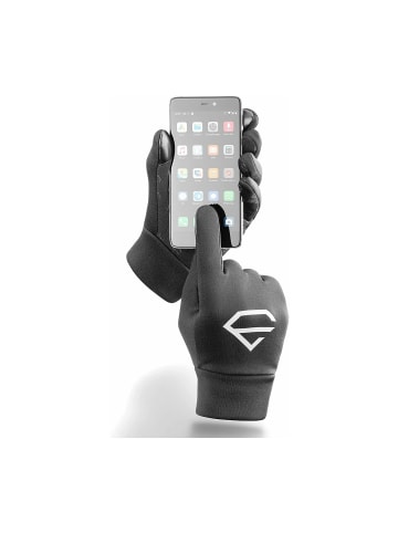 Touchscreen Handschuhe - 1 Paar - Laufhandschuhe M in Schwarz