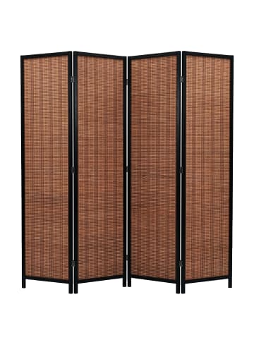 Paravent in Braun - (B)160 x (H)170 cm