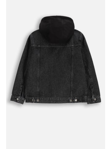 Jeansjacke in grau