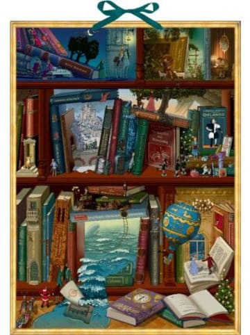Kalender - Wand-Adventskalender - Magie der Bücher