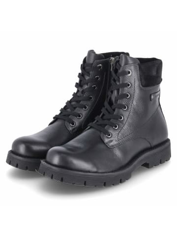 Schnürboots CONNOR 03 in schwarz