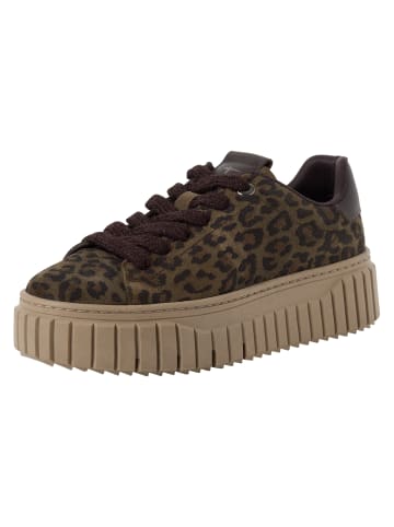 Sneaker in OLIVE LEOPARD