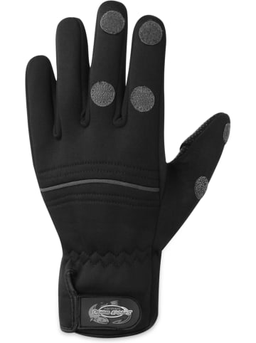 Anglerhandschuhe Tarpune in Schwarz/Grau