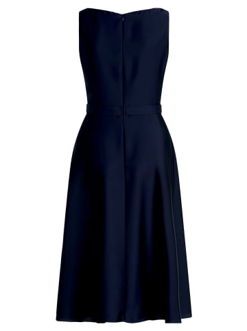 Cocktailkleid mit Wasserfallausschnitt in Night Sky