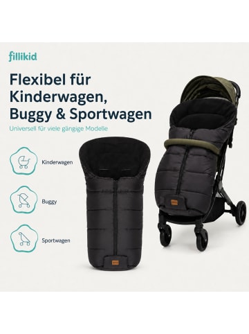 Winterfußsack Eco BIG in Schwarz