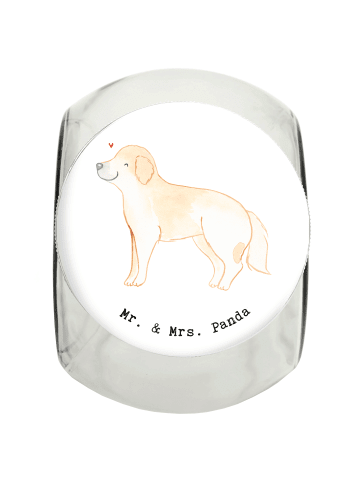 Leckerli Glas Golden Retriever Moment ohne Spruch in Weiß