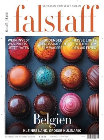 10 x FALSTAFF Zeitschrift (Gutschein für Jahres Abo)