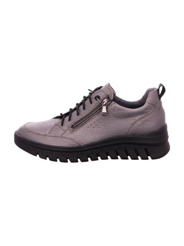 Komfort Schnürschuhe in Grau