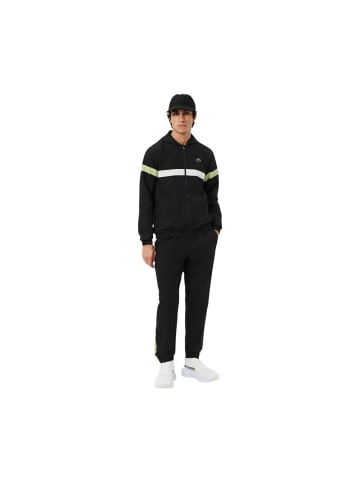 Schwarz , Weiß Schwarz und Weiß Polyester Jogginganzug