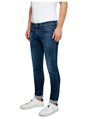 Jeans ANBASS slim in Blau