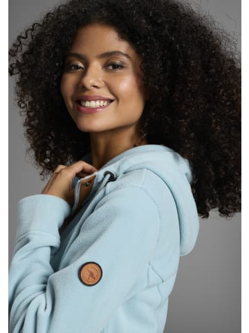 Fleecejacke in türkis