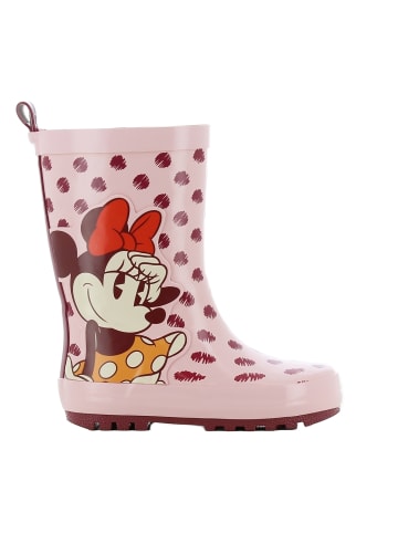 Gummistiefel mit Disney Minnie Mouse Motiv, in Rosa