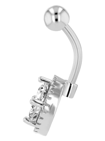 Damen Piercing aus Edelstahl in silber
