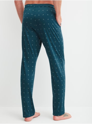 Pants in deep petrol