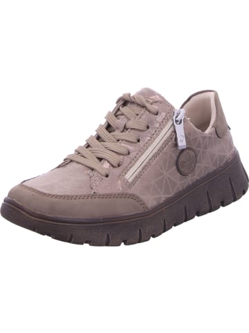 Schnürschuhe in beige