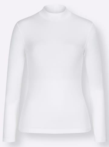 Langarm-Shirt in champagner