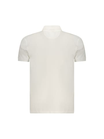 Weiß Baumwolle Herren Polo