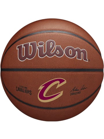 Wilson NBA Team Alliance Cleveland Cavaliers Ball in Braun