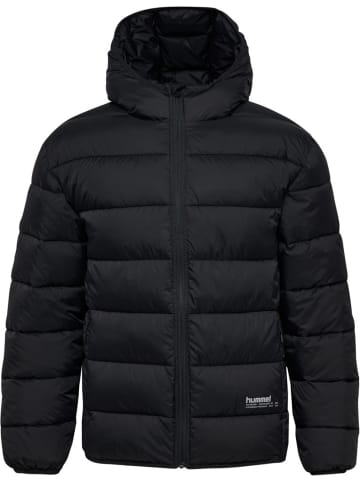 Trainingsjacke "Lightweight Puffer Jacket" in Schwarz