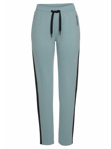Sweathose in mint-schwarz