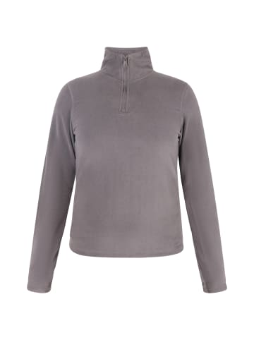 Damen Fleecepullover in Grau