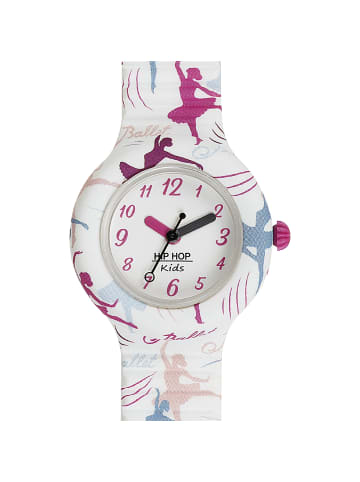 Analoguhr kids fun weiss
