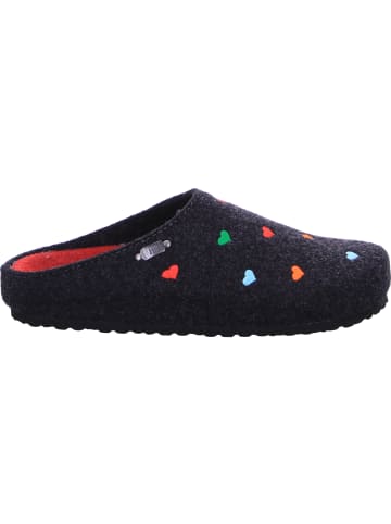 Pantoffel in schwarz