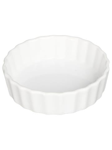 Auflaufform, Keramik in Weiß, Ø 12 cm