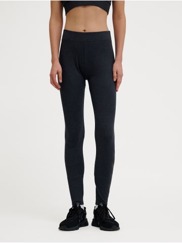 Leggings Hmlpulse Damen in BLACK BEAUTY MELANGE