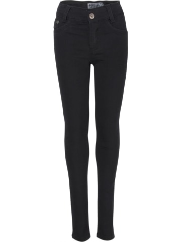 Jeggings Bundweite slim extra schmal in black