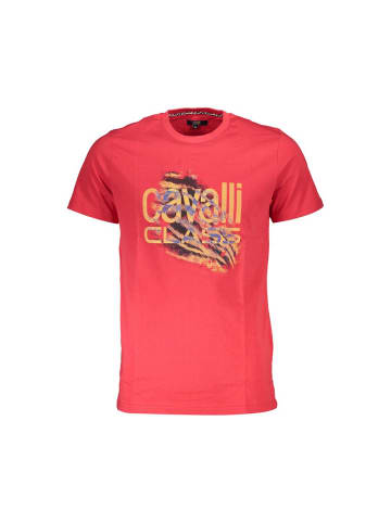 Rot Baumwolle Herren T-Shirt