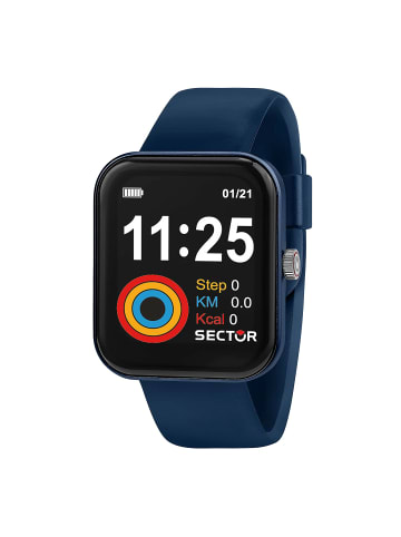 Digitaluhr für Herren in blau