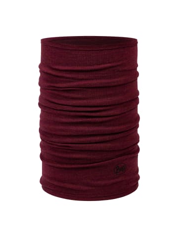 Merino Midweight Multifunktionstuch in Weinrot