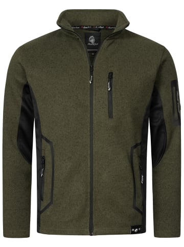 Fleecejacke in Dunkelgrün