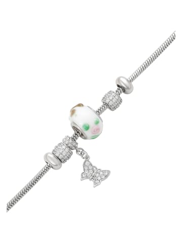 Women Bracelet in Silver White