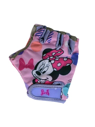 Fahrradhandschuhe Kinder Mädchen Pink mit Klettverschluss in Lila