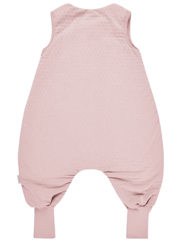 Schlafsack mit Beinen 68/74 in hellrosa