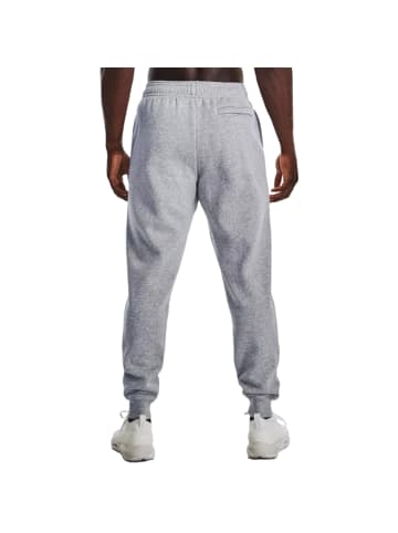 Under Armour Rival Fleece Graphic Joggers in Grau