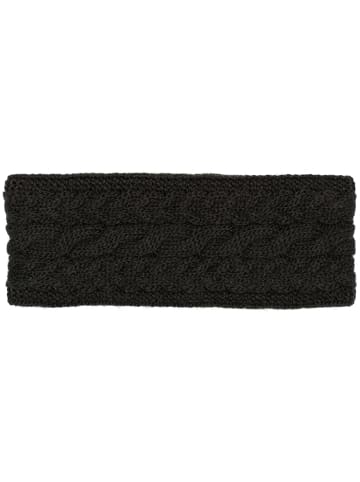 Strick Stirnband in Schwarz