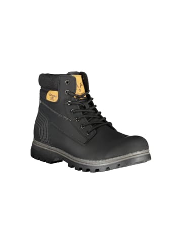 Schwarz Polyurethan Herren Stiefelette