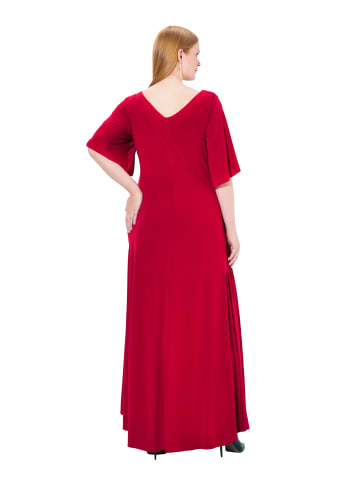 Midikleid in hellrot