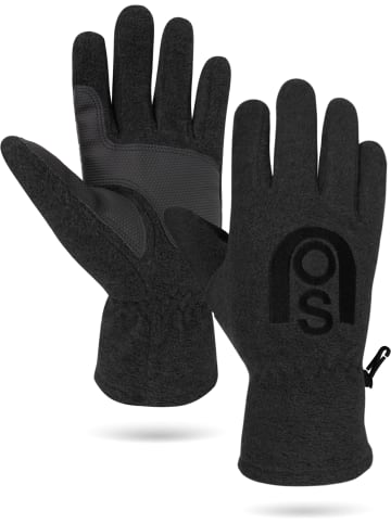 Fleece Handschuhe Nuuk in Schwarz