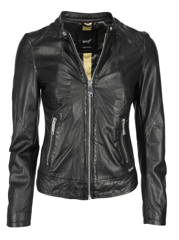 Lederjacke 4201972 in schwarz